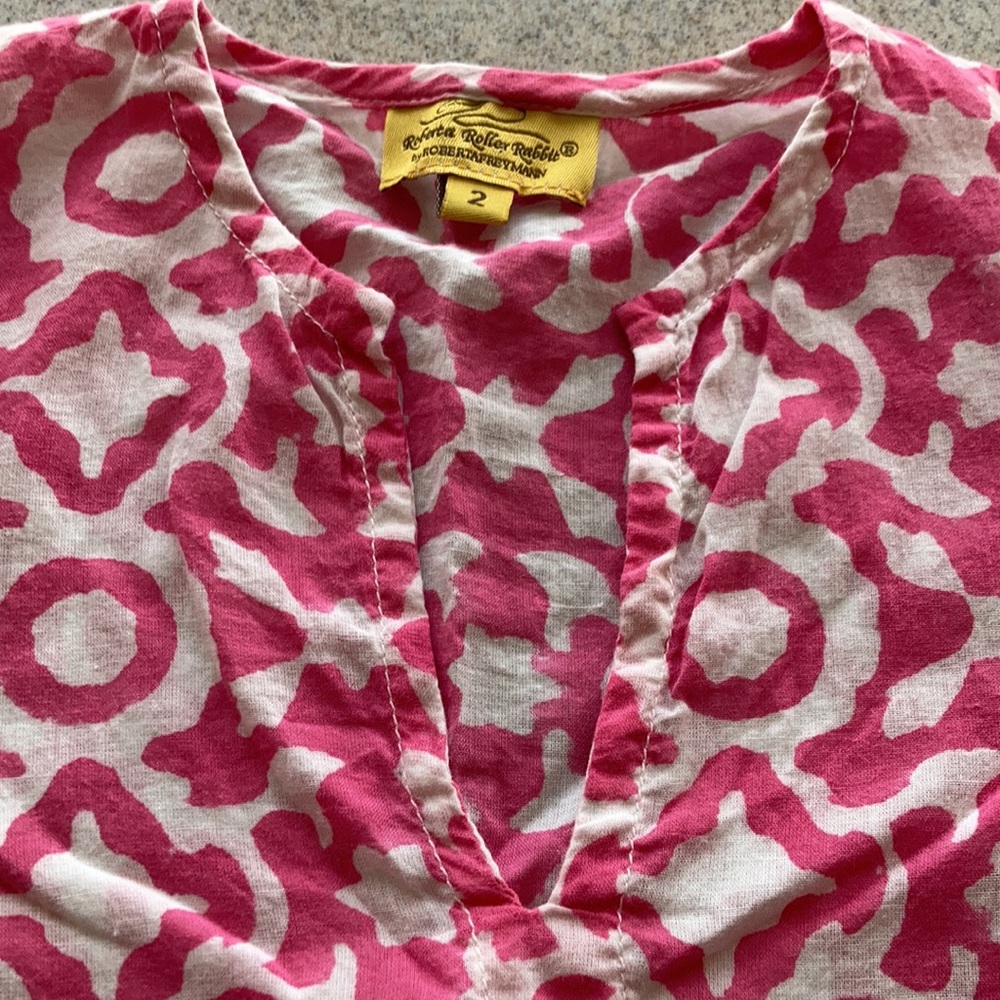 Roberta Roller Rabbit Top, size 2 - Picture 2 of 2